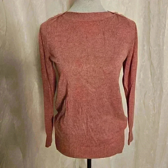 Loft Extra Small Pink Sweater - Picture 1 of 6